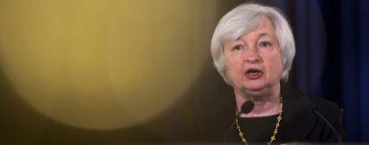 A presidenta do Federal Reserve (Fed) dos EUA, Janet Yellen.