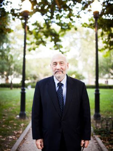 O professor de Economia, Joseph Stiglitz, no campus da Universidade de Columbia, em Nova York.
