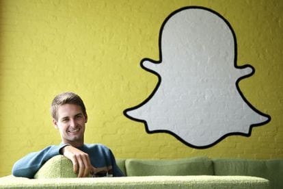 Evan Spiegel, fundador do Snapchat.