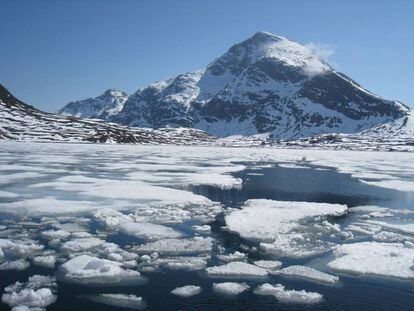 O degelo no Ártico é um dos efeitos visíveis da mudança climática.