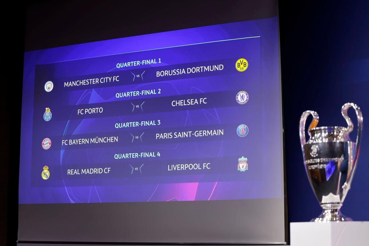 Definidos os confrontos das quartas de final da Champions League!