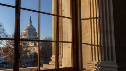 O Capitolio de Washington.