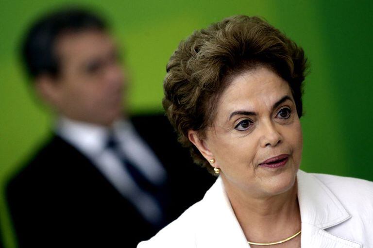 Dilma Rousseff em Brasília.