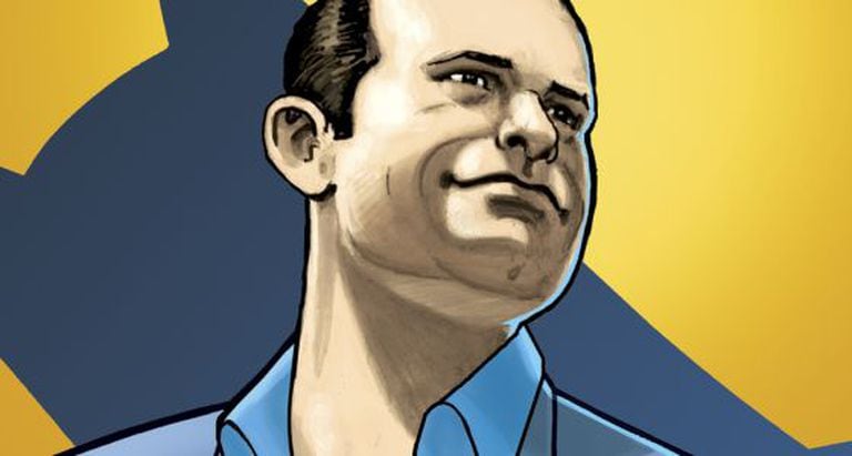Capa de 'Batman: serenata nocturna', retrato do co-criador Bill Finger.