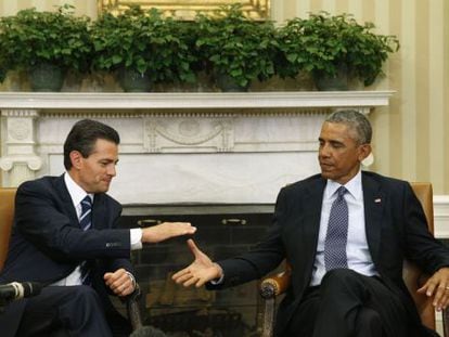 Enrique Peña Nieto e Barack Obama.