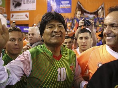 Evo Morales, presidente de Bolívia.