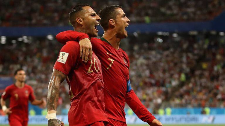 Ricardo Quaresma e Cristiano Ronaldo.