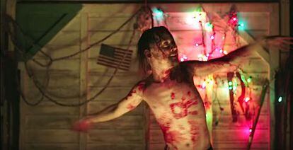 Macaulay Culkin aparece com esse aspecto macabro em ':DRYVRS’'.