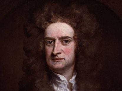 O cientista britânico Isaac Newton (1643-1727).