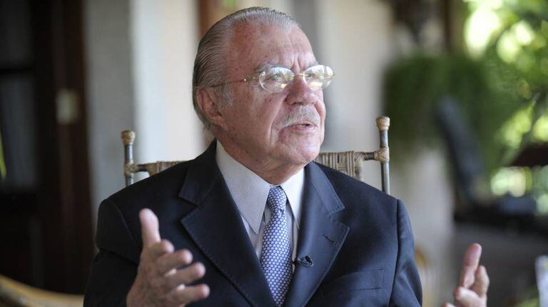 O ex-presidente e ex-senador José Sarney, em 2015.