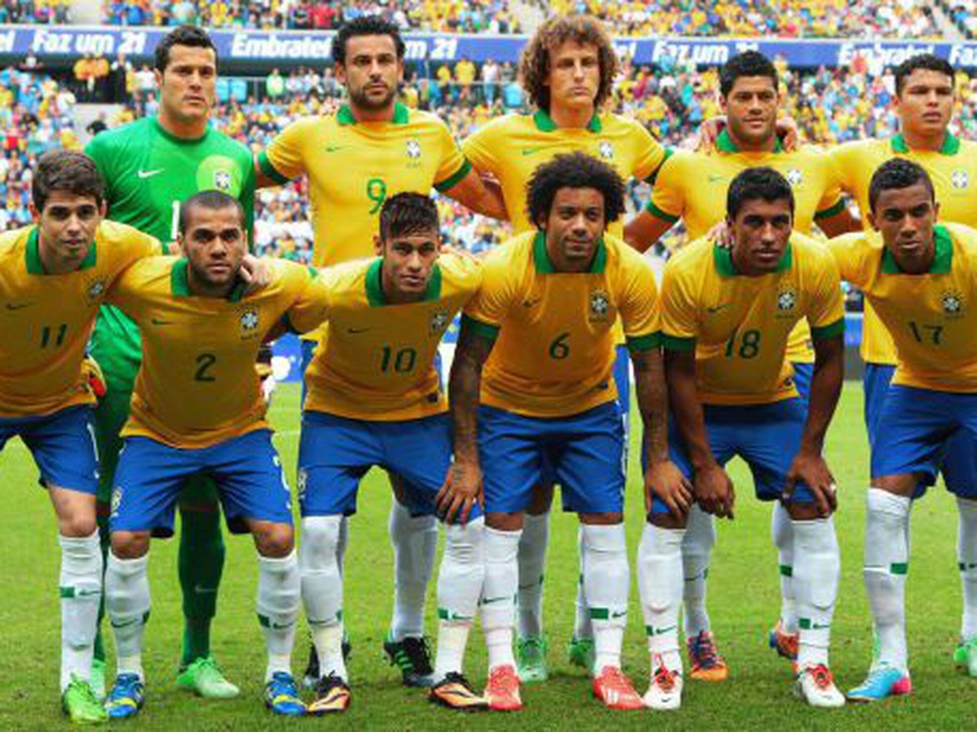 Jogando na Vila Belmiro, Brasil perde para o Canadá no futebol