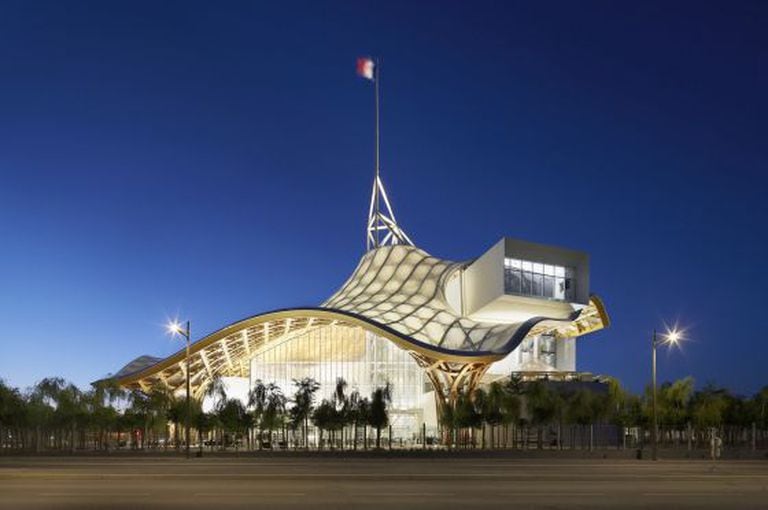 O projeto-estrela de Shigeru Ban é a segunda sede do Centro Pompidou, na cidade francesa de Metz, inaugurada em 2010.