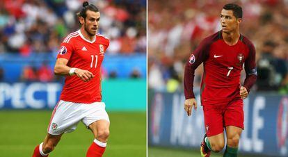 Bale e Cristiano: estrelas de Portugal x País de Gales.