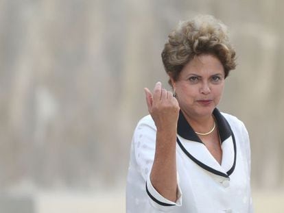 Dilma, no dia 1 de março no Rio.