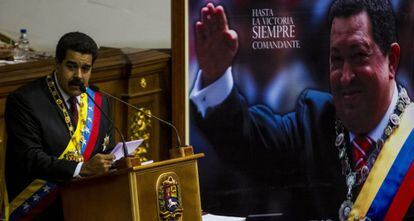 Maduro, em seu discurso anual na Assembleia.