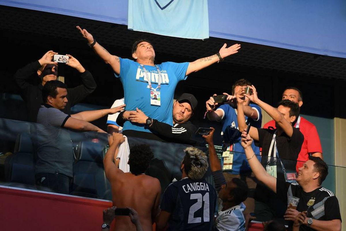 Copa 2018: Diego Maradona é o Keith Richards do futebol | Esportes | EL PAÍS Brasil