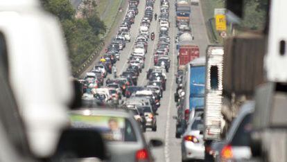 As rodovias paulistas, entre as mais inseguras do Brasil.