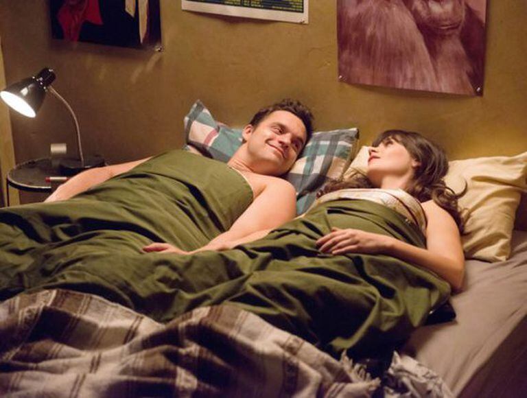 Cena da série "New Girl".