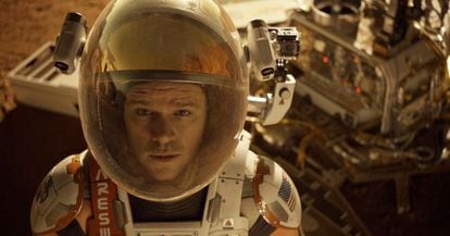 Matt Damon em 'Perdido em Marte’.