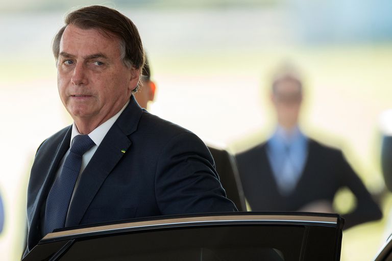 O presidente Jair Bolsonaro nesta sexta.
