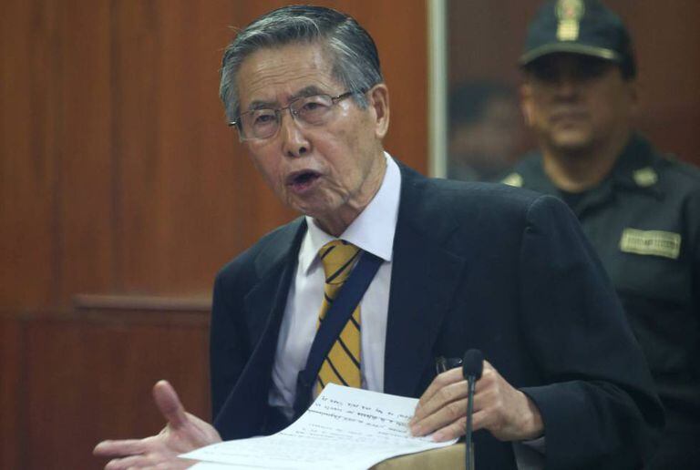 O ex-presidente peruano Alberto Fujimori em 2015.