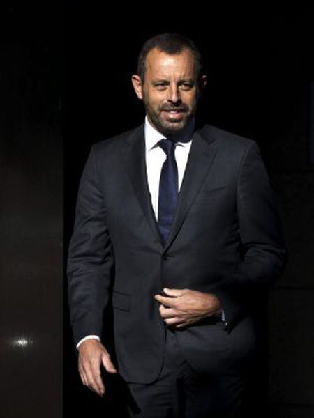 Rosell, esta manhã na Audiência Nacional espanhola.