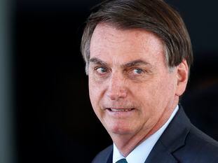 O presidente Bolsonaro no dia 7.
