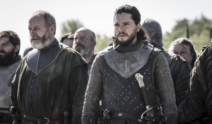Kit Harington, no papel de Jon Snow em 'Game of Thrones'.