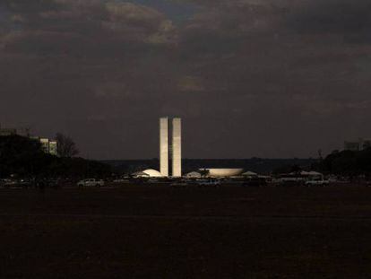  O Congresso Nacional, em Brasília. 