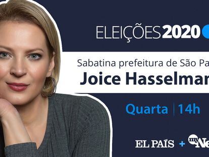 Joice Hasselmann, candidata do PSL à Prefeitura de São Paulo.
