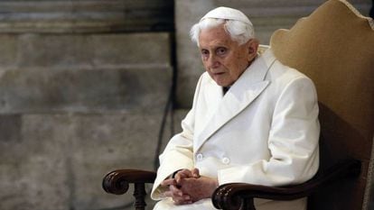 O Papa emérito, Bento XVI, em uma imagem de 2015.