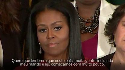 Michelle Obama em sua despedida: “A diversidade não é uma ameaça”