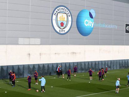 Centro de treinamento do Manchester City.