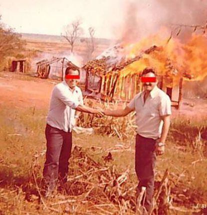 Funcionários da Itaipu comemoram incêndio de comunidade indígena no oeste do Paraná