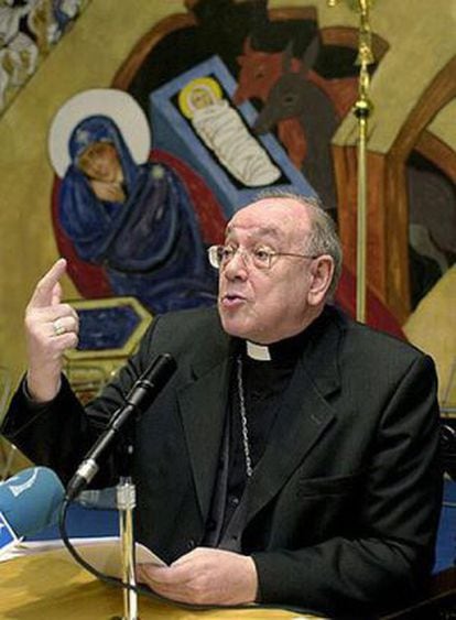 Fernando Sebastián, arcebispo emérito de Pamplona.