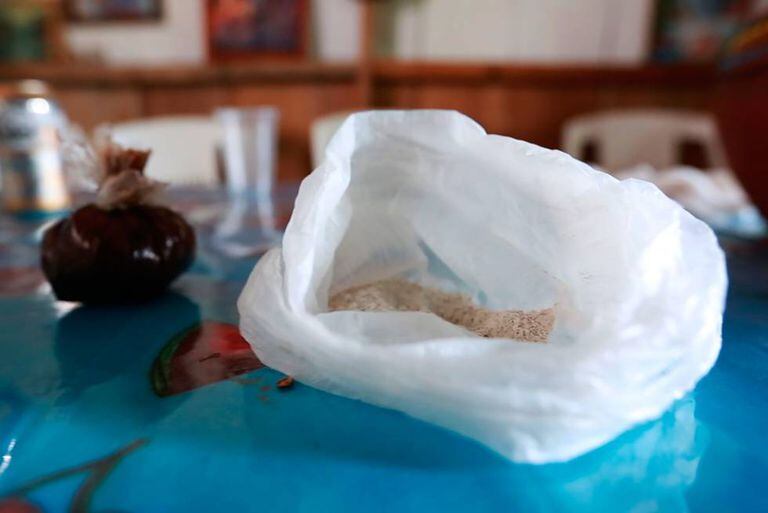 Fentanil mesclado com heroína em um povoado de Guerrero.