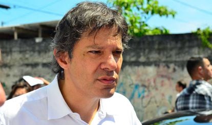 O ex-prefeito de S&atilde;o Paulo Fernando Haddad