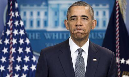 Obama, em 5 de maio, durante uma cerimônia na Casa Branca.