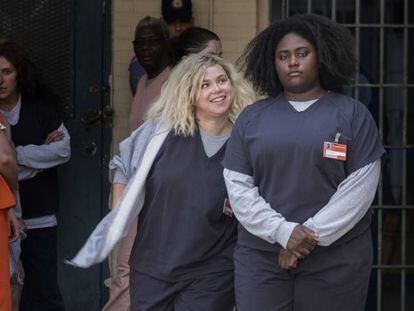 Amanda Fuller e Danielle Brooks na sétima temporada de 'Orange is The New Black'. Em vídeo, o trailer da sétima e última temporada.