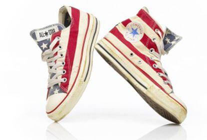 Tênis Converse Chuck Taylor antes do lançamento da Nike.
