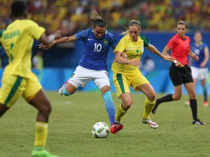 Brasil fica no 0 a 0 com a África do Sul no futebol feminino na Olimpíada