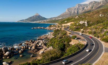 Panorâmica da Garden Route, na costa sul da África do Sul.