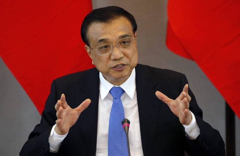 O primeiro-ministro chinês, Li Keqiang.