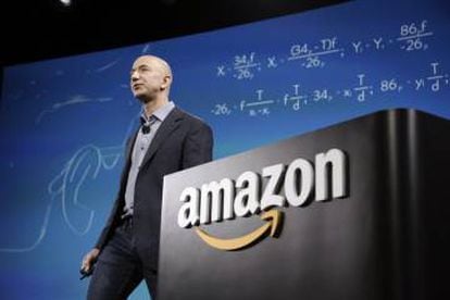 O fundador e executivo-chefe da Amazon, Jeff Bezos.