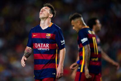 Lionel Messi, em partida no último dia 29.