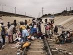 Vendedores ambulantes angolanos