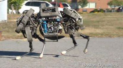 Robô militar fabricado pela Boston Dynamics.