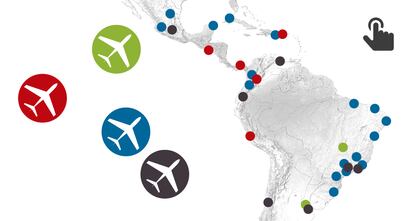 Os números do crescimento do setor aéreo latino-americano