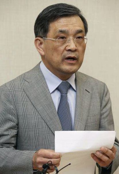 O vice-presidente da Samsung Kwon Oh-hyun.