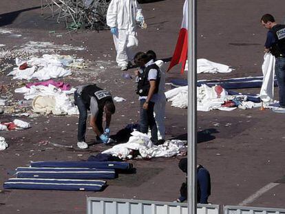 Vítimas do atentado da quinta-feira em Nice.